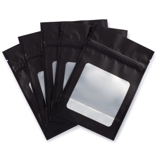 4x6 smart stash mylar bags with clear window